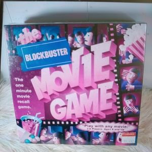 Vtg. Blockbuster movie game New